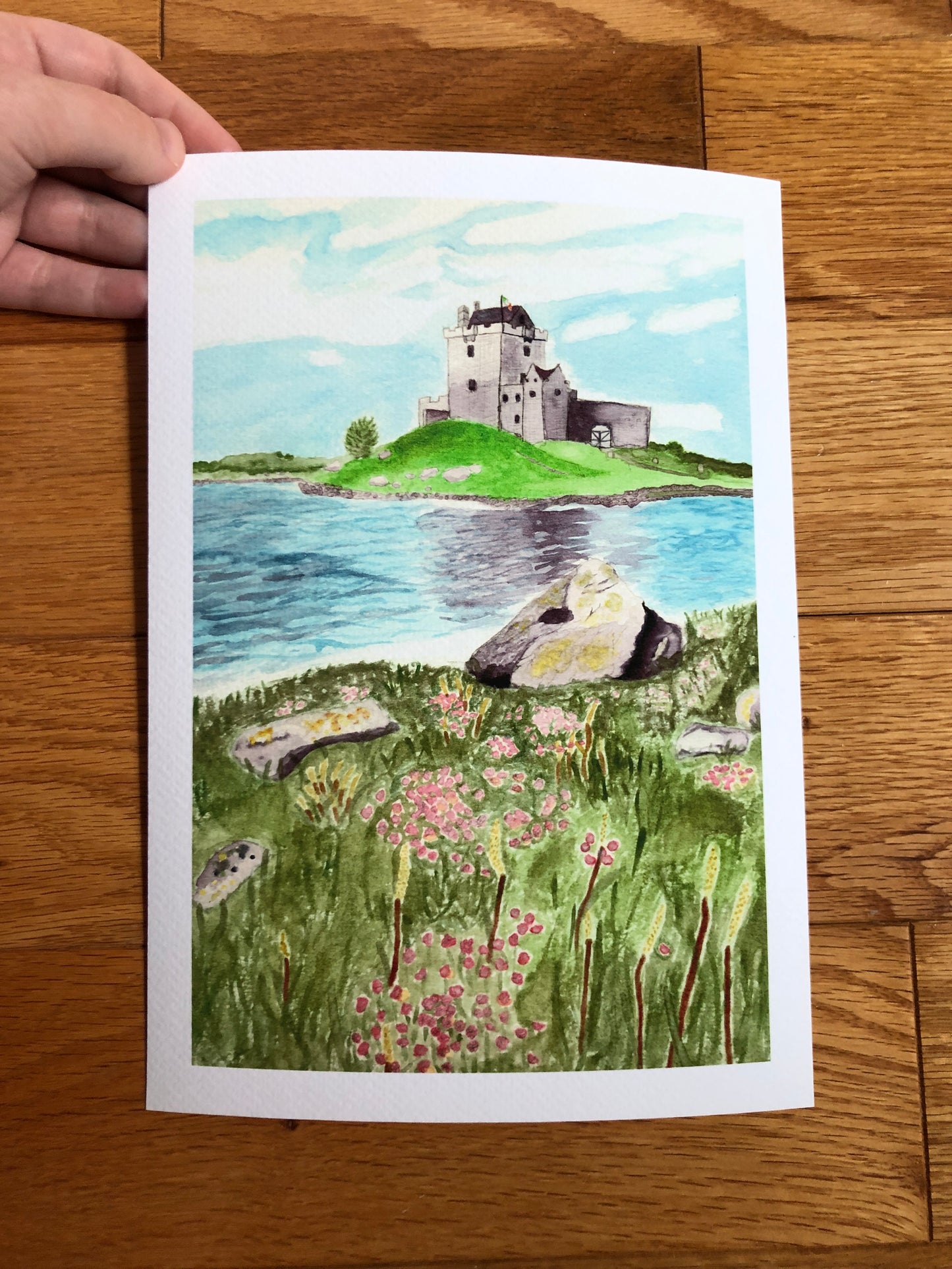 Ireland Watercolor Print