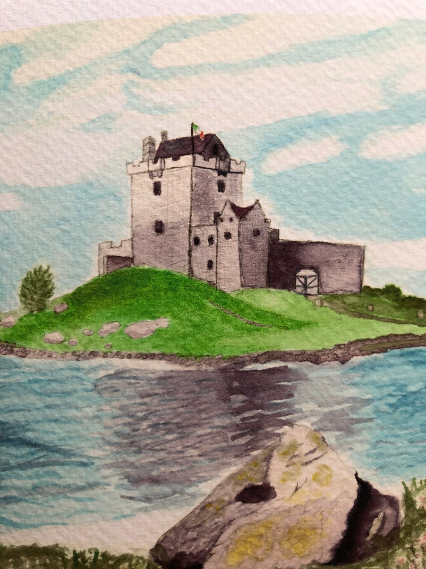 Ireland Watercolor Print