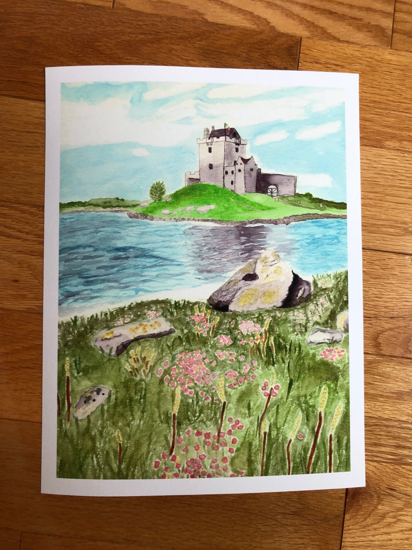 Ireland Watercolor Print