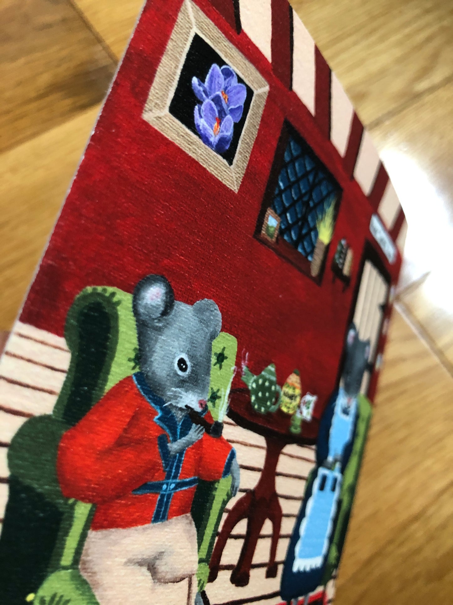 Home Squeak Home - Only TWO available of this paper type! -