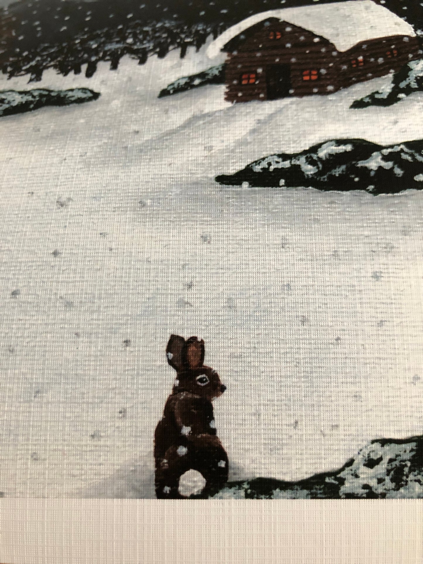 Snowy Scene print - Only TWO available of this paper type! -