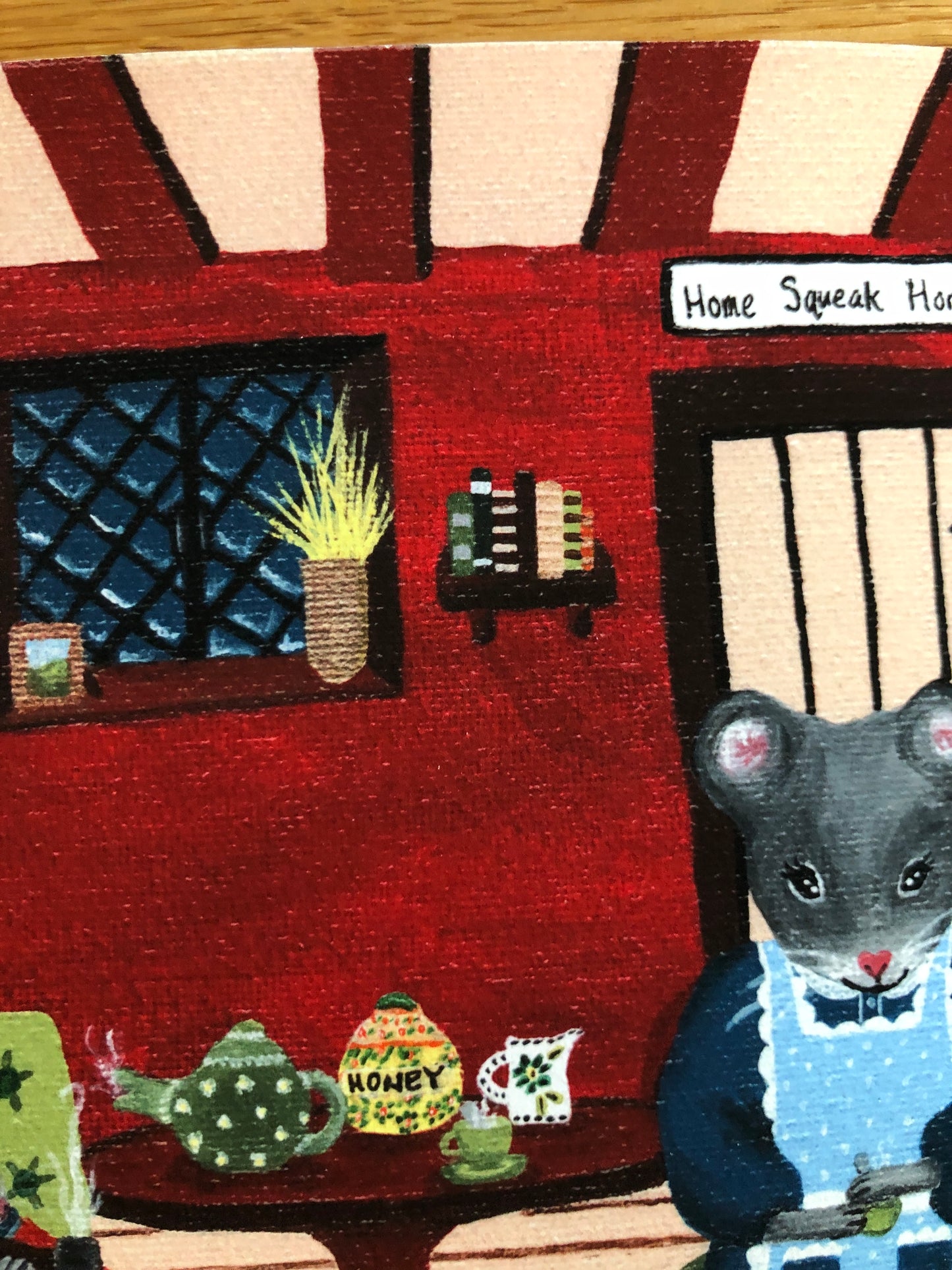 Home Squeak Home - Only TWO available of this paper type! -