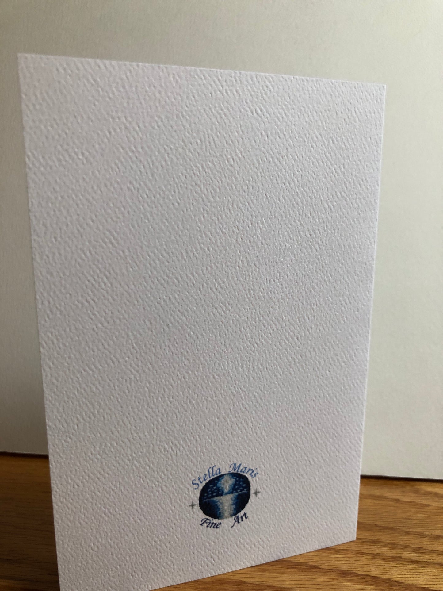 Morning Glory Notecard - Only one card of this paper type! -