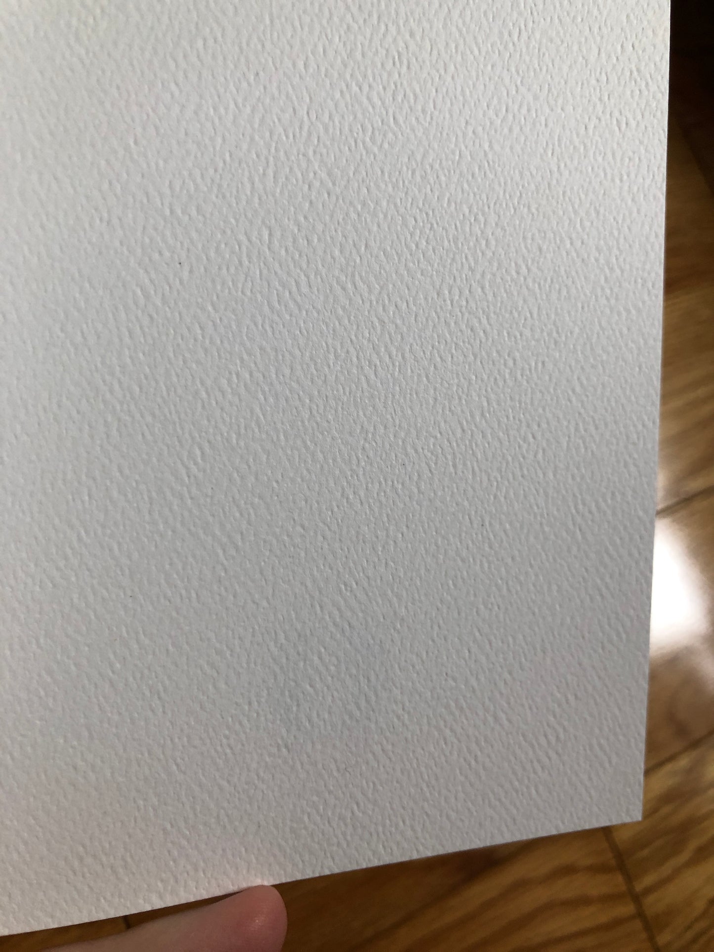 Morning Glory Notecard - Only one card of this paper type! -