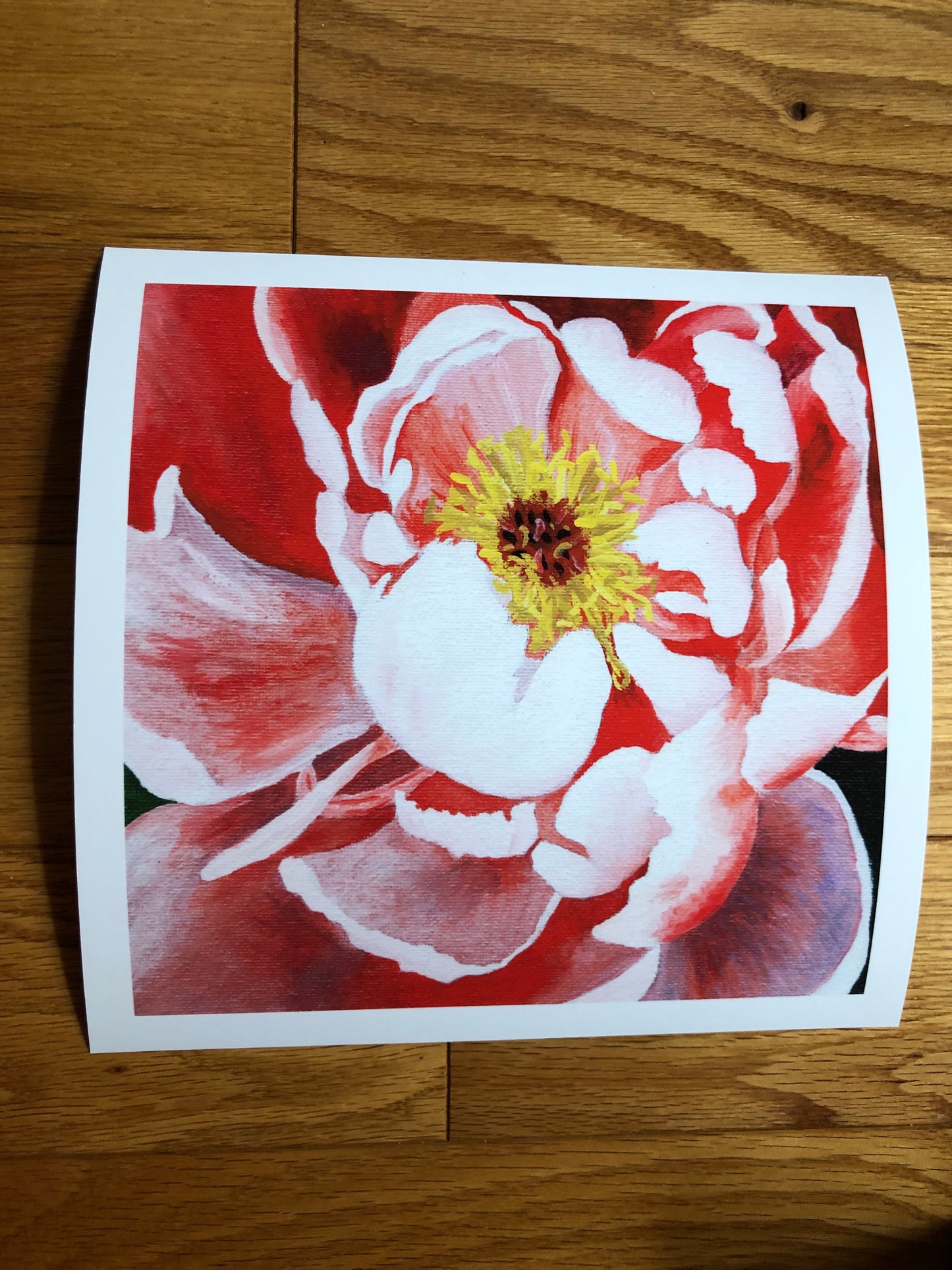 Peony print