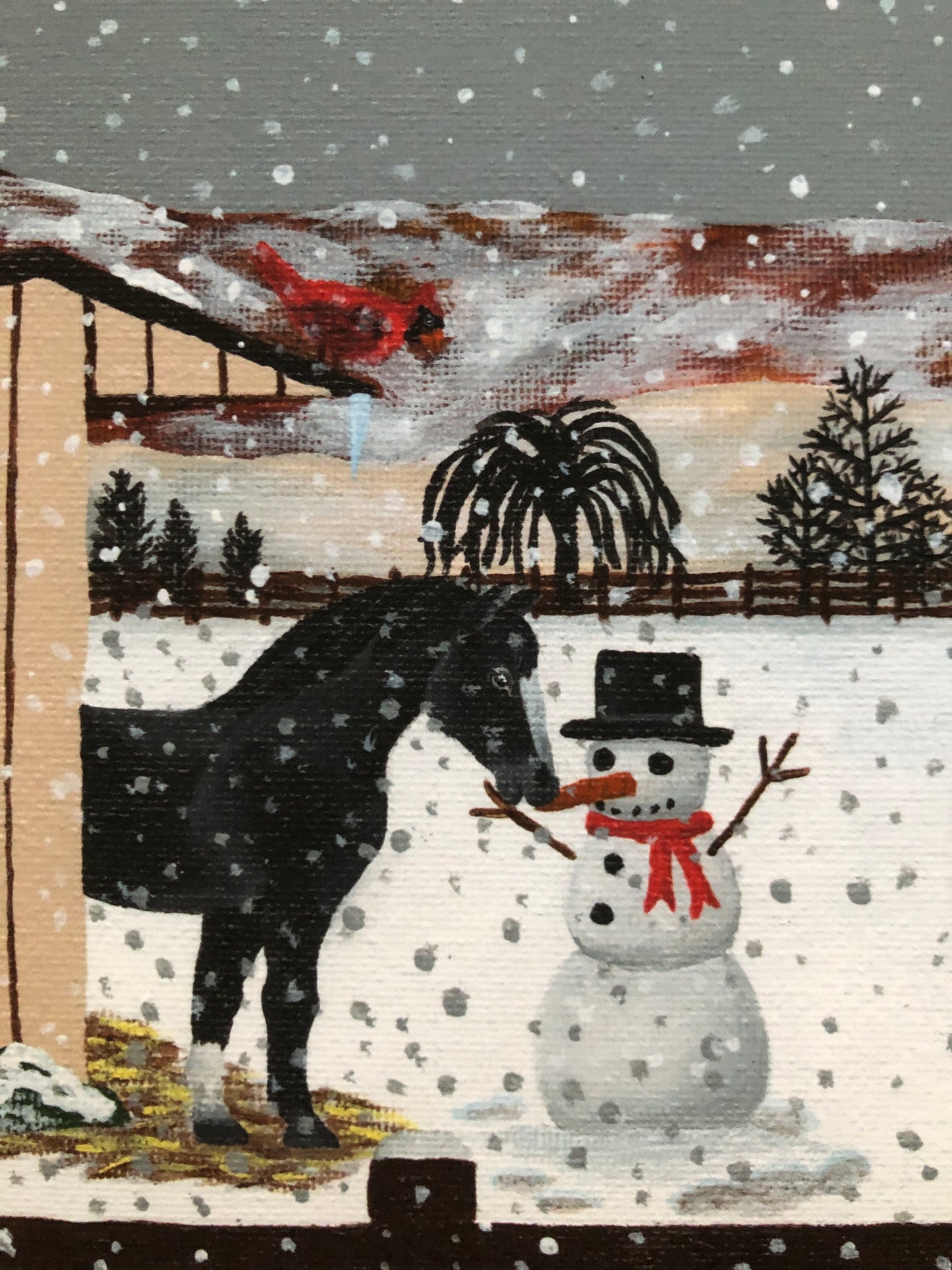 Snow Friends print