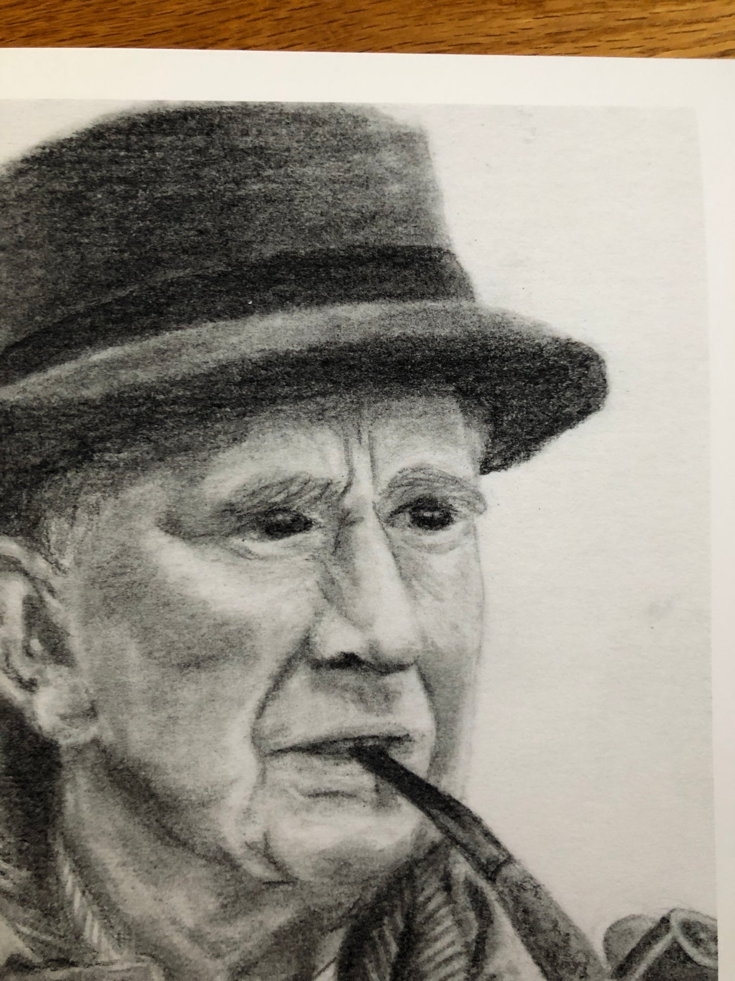 The Professor - J.R.R. Tolkien graphite portrait