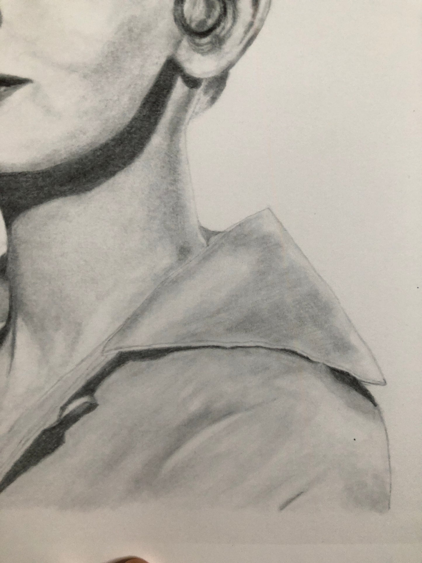 Audrey Hepburn graphite portrait