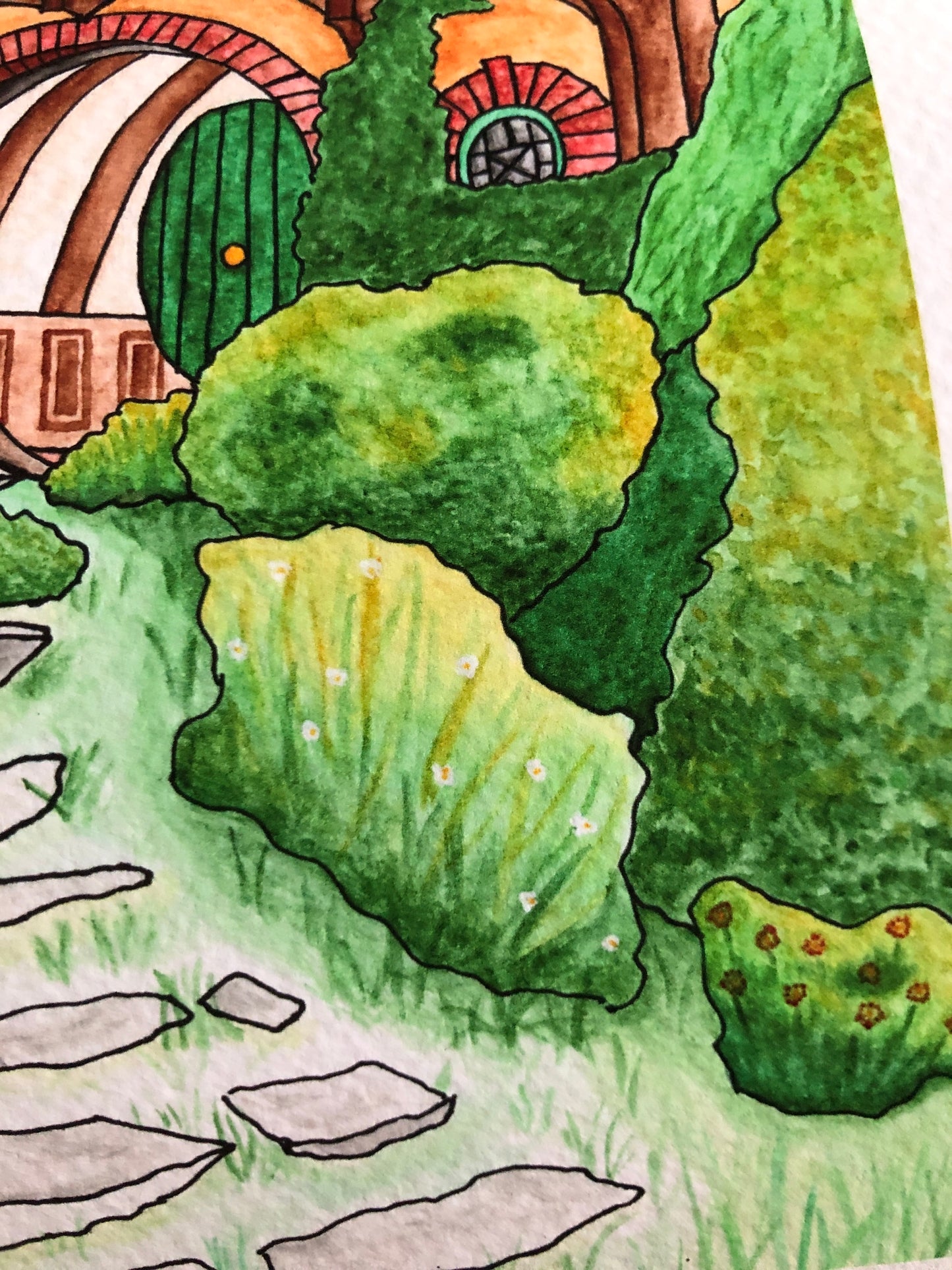 Bag End Watercolor Print