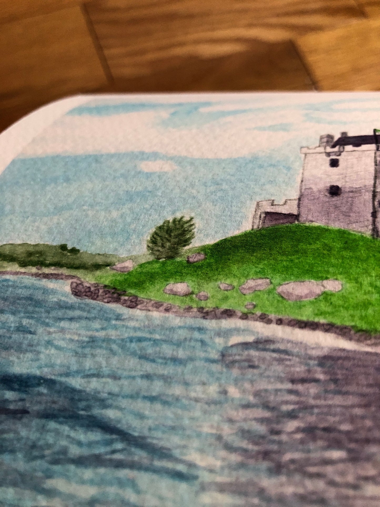 Ireland Watercolor Print