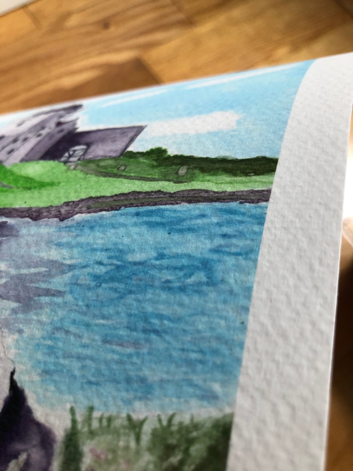 Ireland Watercolor Print