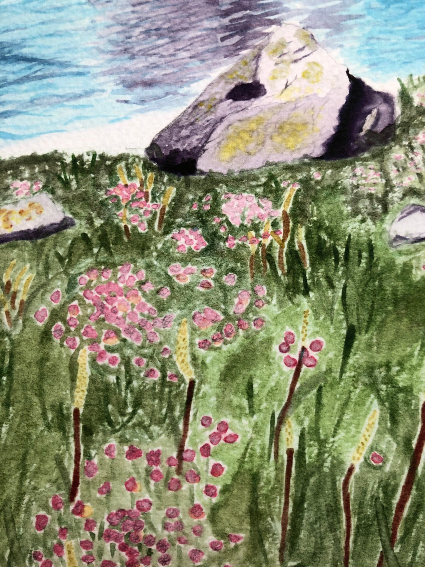 Ireland Watercolor Print