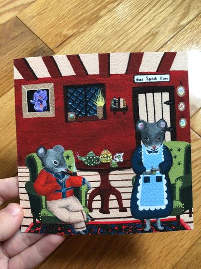Home Squeak Home - Only TWO available of this paper type! -