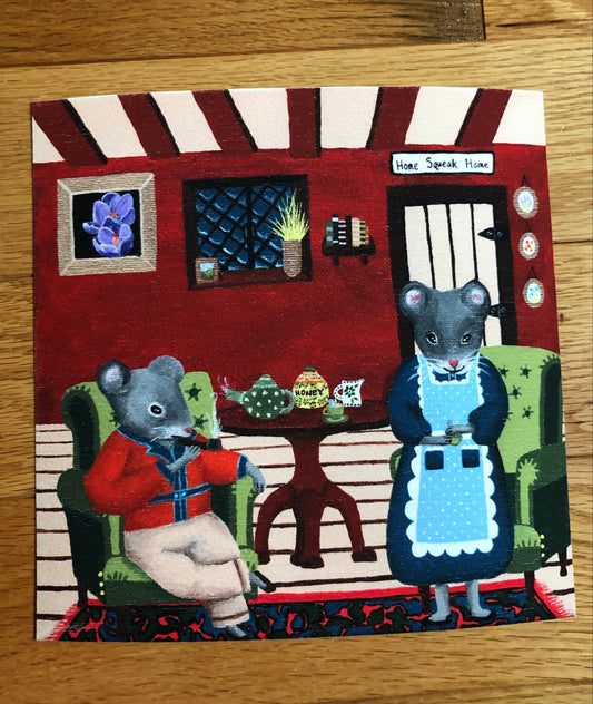 Home Squeak Home - Only TWO available of this paper type! -