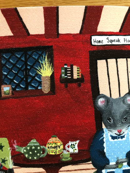Home Squeak Home - Only TWO available of this paper type! -
