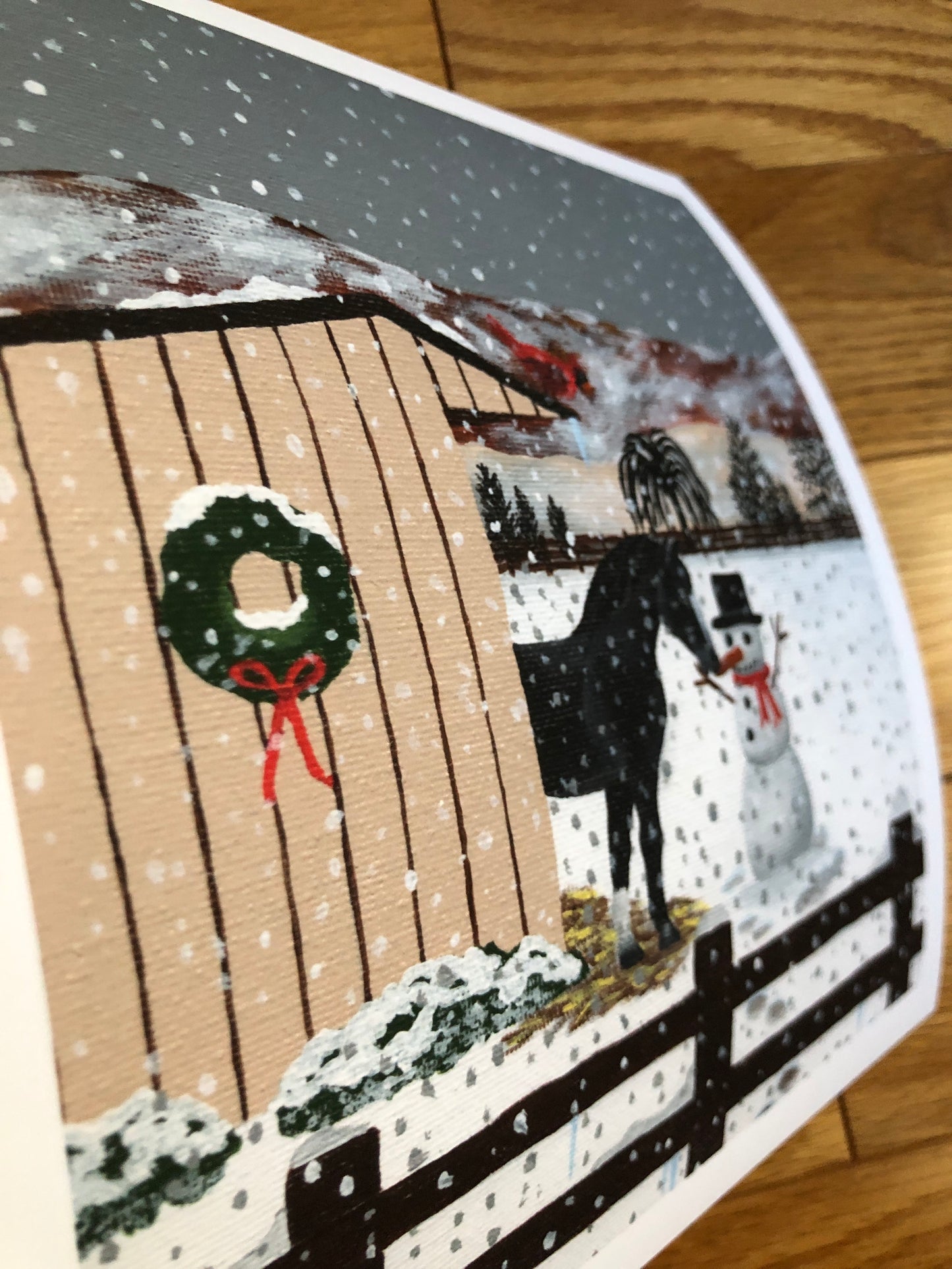 Snow Friends print