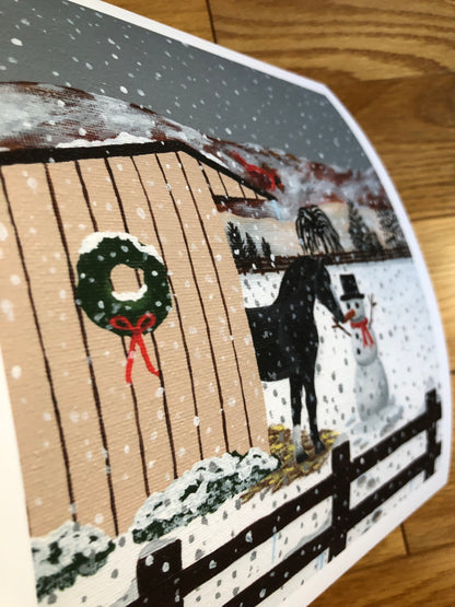 Snow Friends print