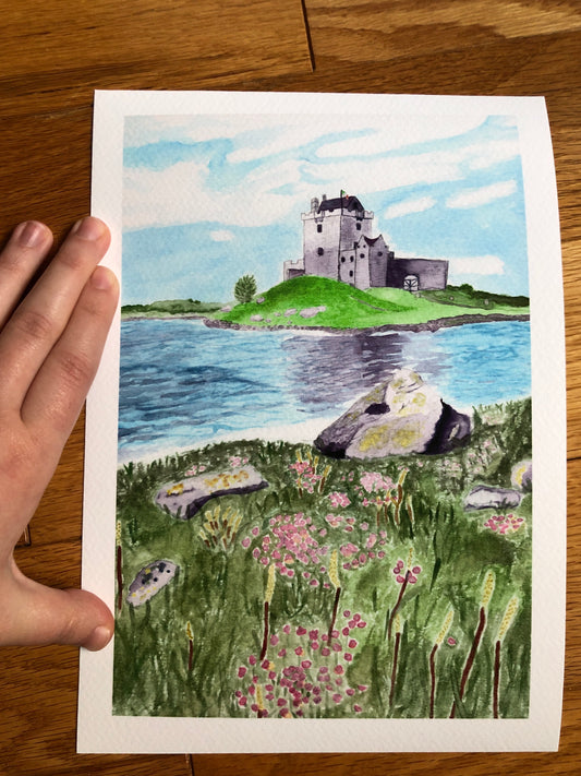 Ireland Watercolor Print