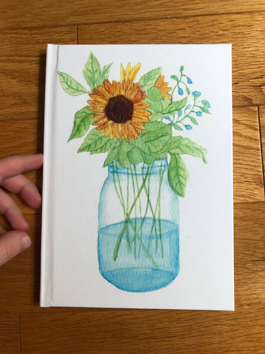 Sunflower Jar Journal